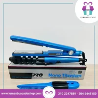 Lo más buscado - Combo Nano Titanium ( Plancha , Rizador & Peine)