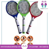Lo más buscado - Raqueta Mata Mosquitos + Linterna