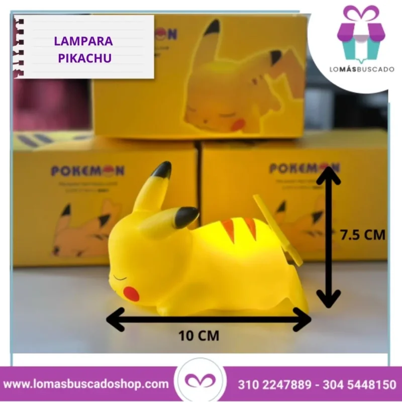 Lámpara LED Pikachu - Imagen 2