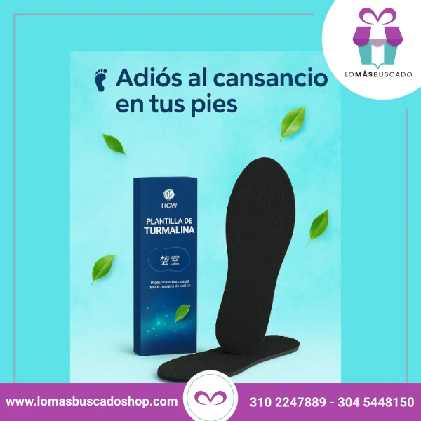 Plantillas con Turmalina - Imagen 2